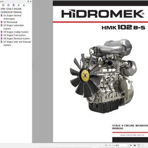 Hidromek HMK 102B S Engine 904J E36TA T4770 55kW Workshop Manual (1)
