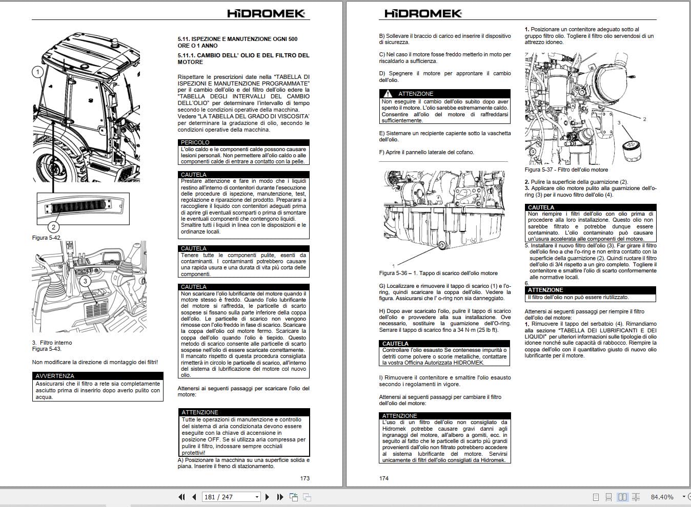 Hidromek HMK 102B SUPRA & ALPHA GreenTec Operation Maintenance Manual IT (2)