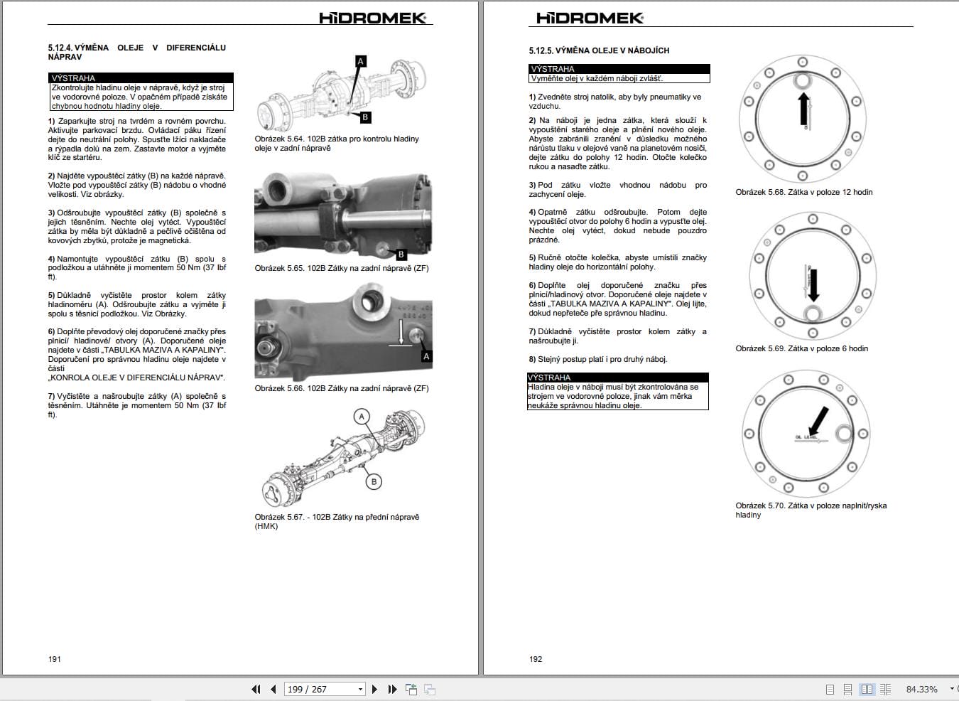 Hidromek HMK 102B SUPRA & ALPHA Operation Maintenance Manual Y13 03209 2023 CS (2)
