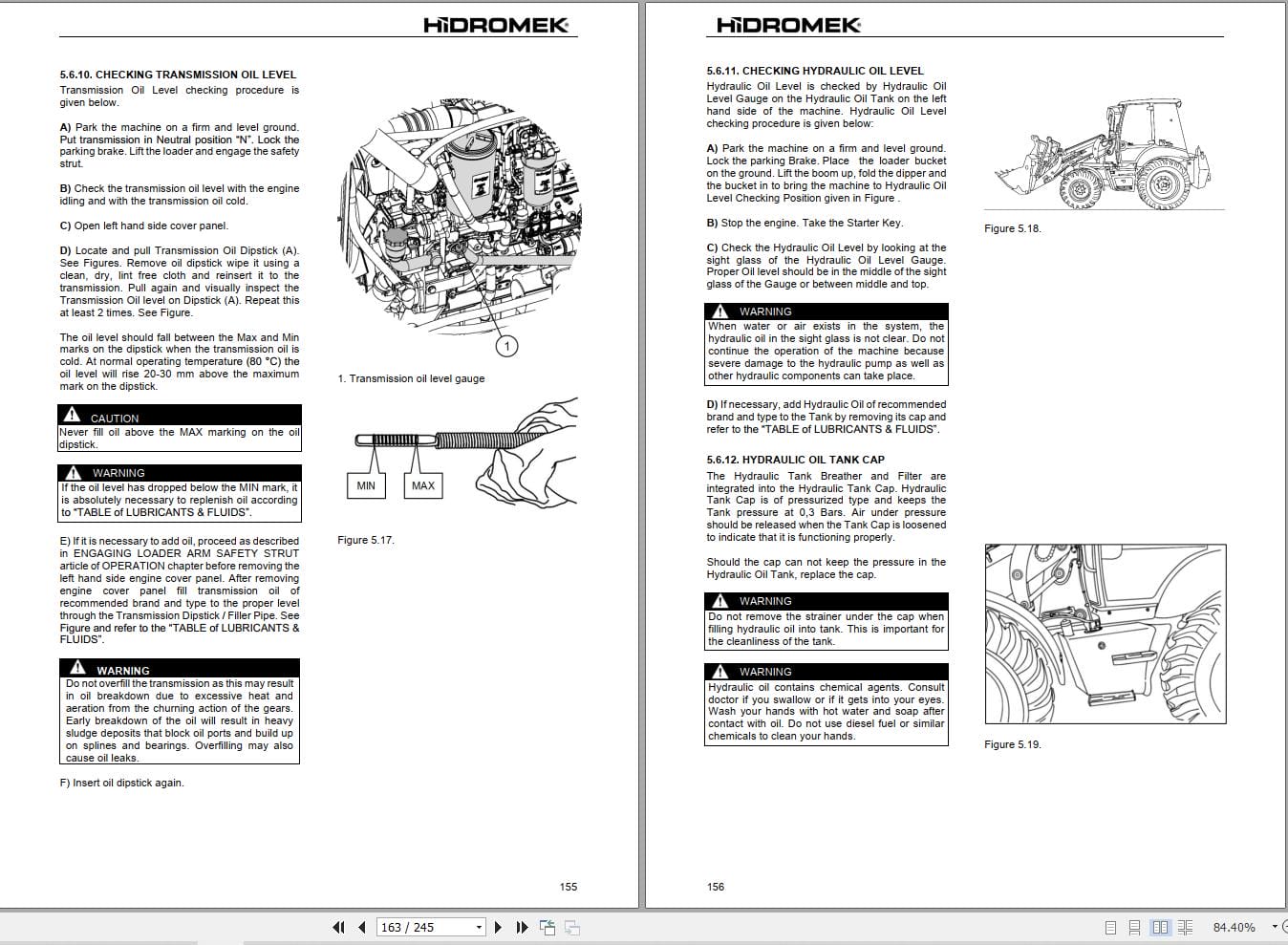 Hidromek HMK 102B SUPRA & ALPHA Operation Maintenance Manual Y17 02201 2023 (2)
