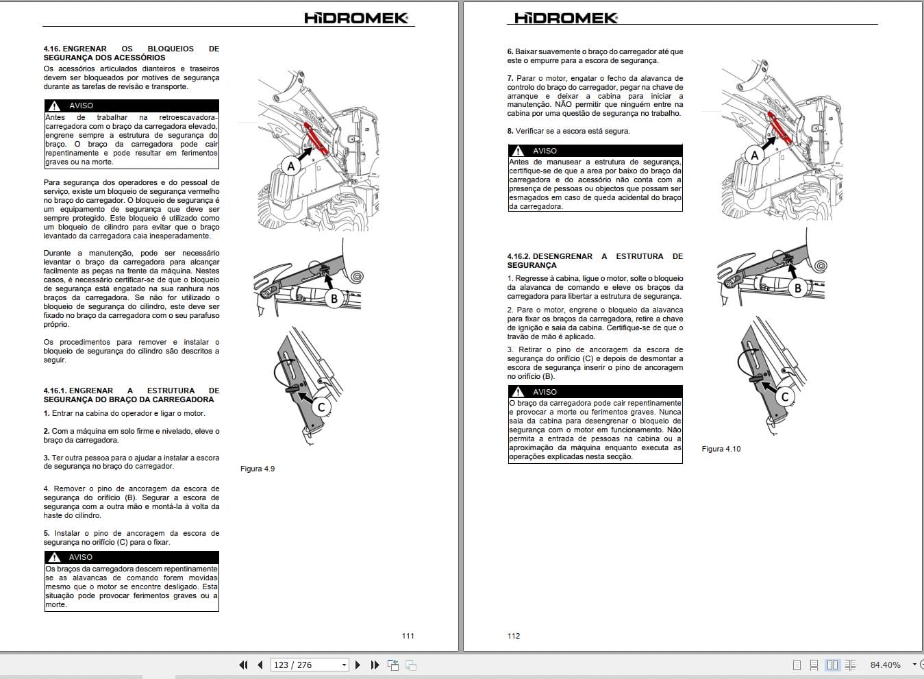 Hidromek HMK 102B Supra Greentec & Alpha Greentec Operation Manual Y2503206 PT (2)