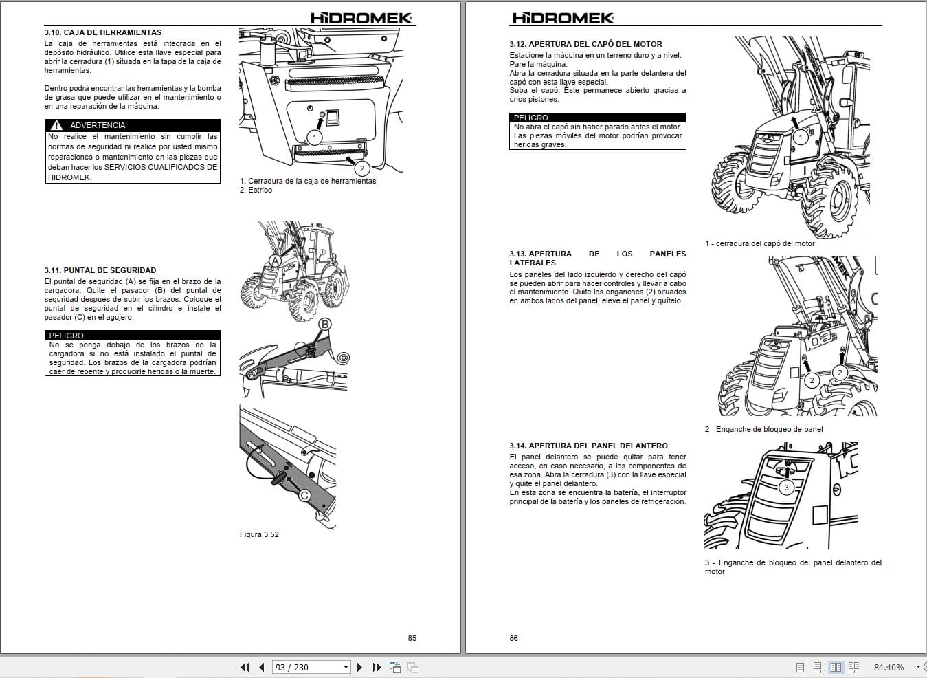 Hidromek HMK 102S SUPRA & ALPHA Operation Maintenance Manual Y10 13082 ES (2)