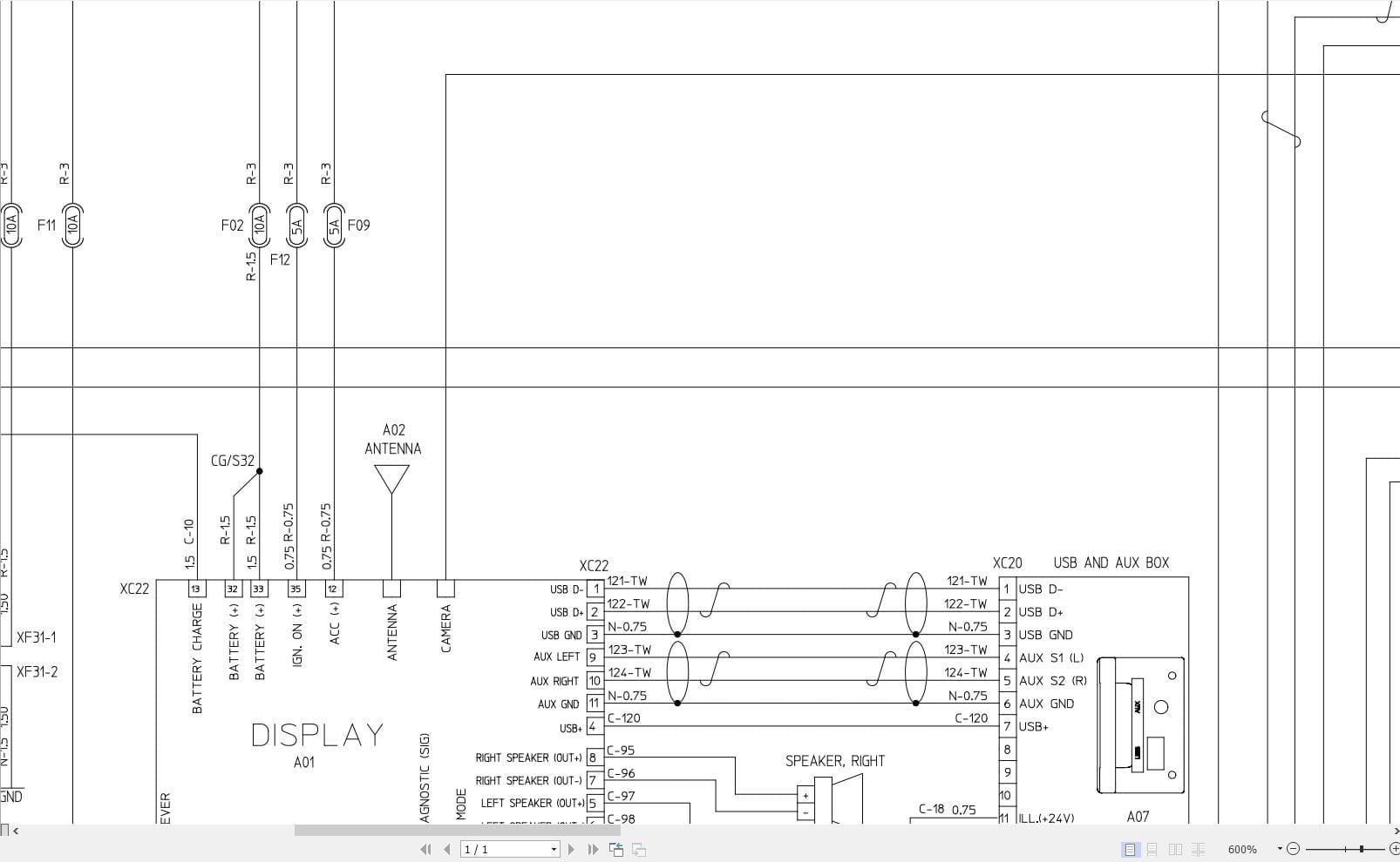 Hidromek HMK 130CS 3 110CS 3 160CS 3 190CS 3 Electric Diagram C138100011 (2)