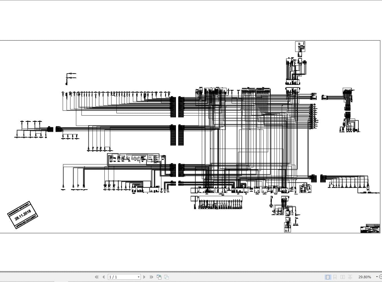 Hidromek HMK 145LC SR Isuzu Final4 Electric Diagram H418000000 11.2018 (2)