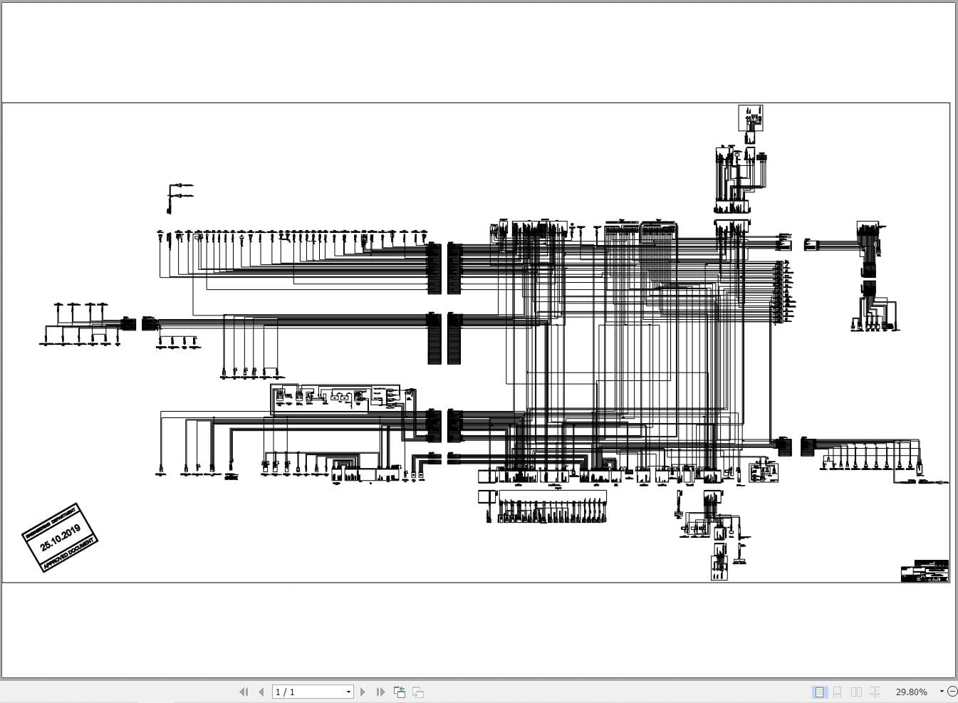 Hidromek HMK 145LC SR Isuzu Final4 & Stage5 Electric Diagram H418000000 10.2019 (2)