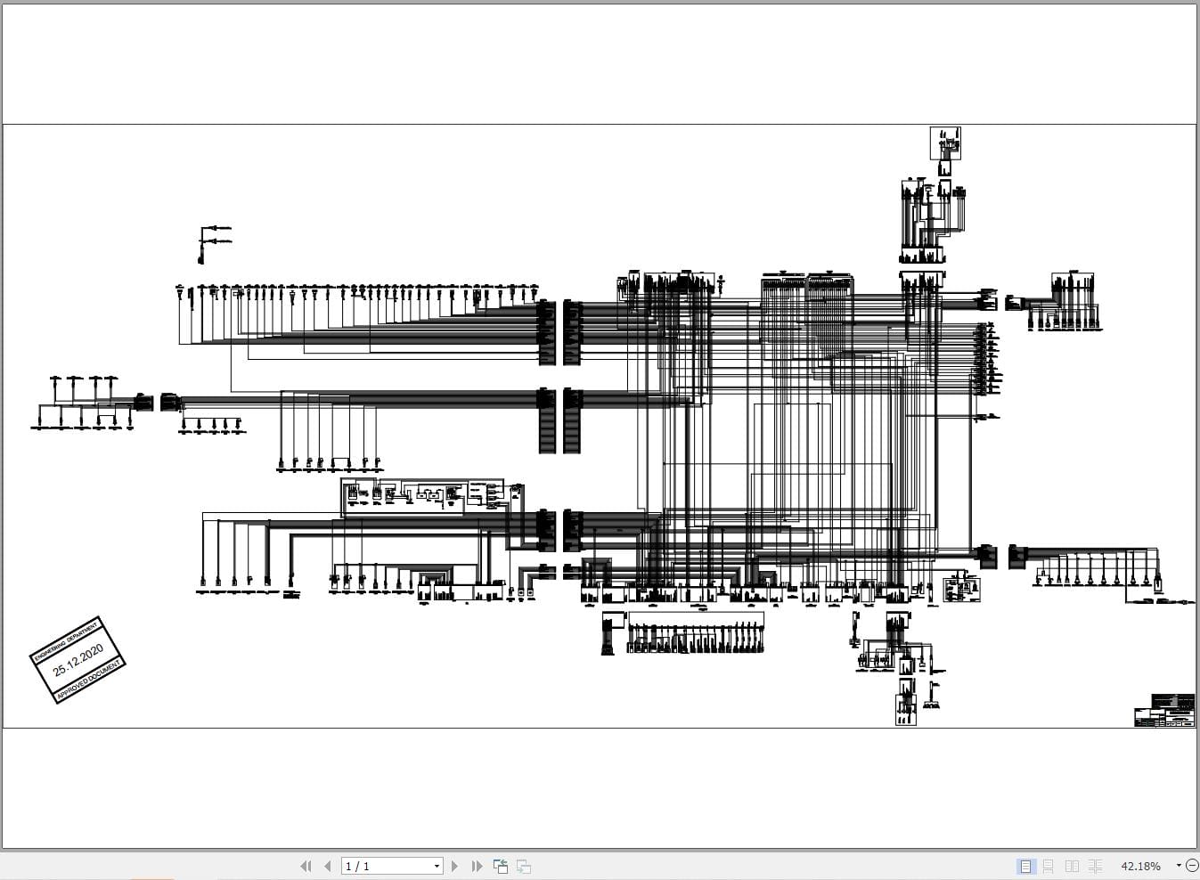 Hidromek HMK 220LC Isuzu Final4 & Stage5 Electric Diagram H348040000 12.2020 (2)