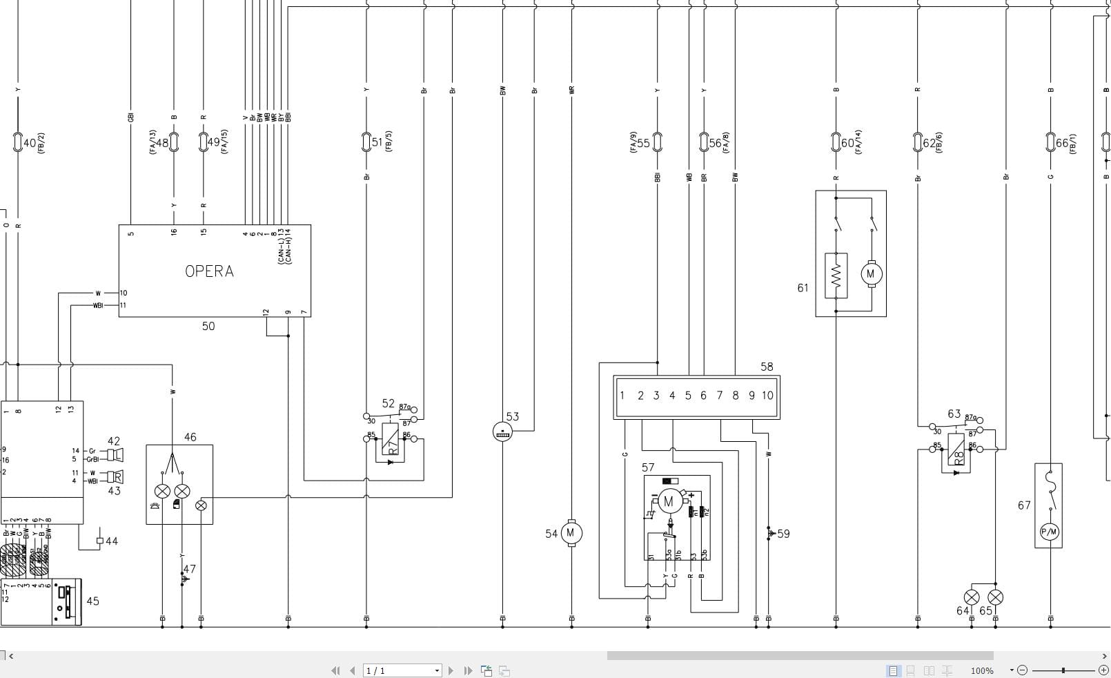 Hidromek HMK 220LCTX Isuzu Tier3b Electric Diagram H348032000 11.2014 (2)