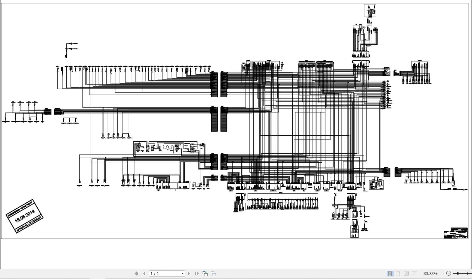 Hidromek HMK 490LC Isuzu Final4 Electric Diagram H388010000 06.2019 (2)