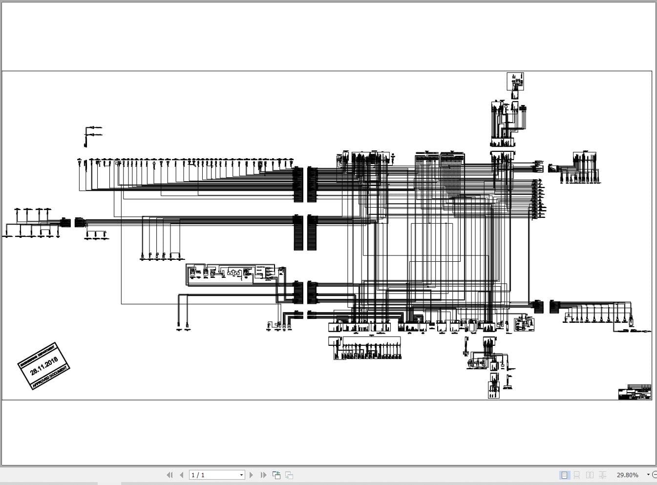 Hidromek HMK 490LC Isuzu Tier3 Electric Diagram H388005000 11.2018 (2)