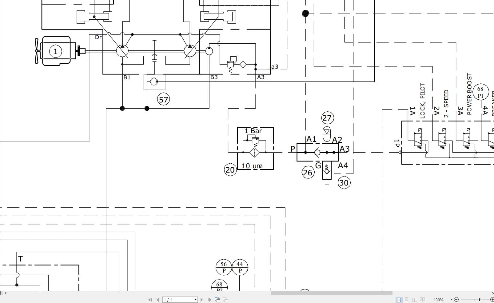 Hidromek HMK230LC HMK230NLC LR H4 Hydraulic Diagram HD341000000 REV03 (2)