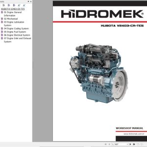 Hidromek Kubota Engine V2403 CR TE5 Workshop Manual (1)