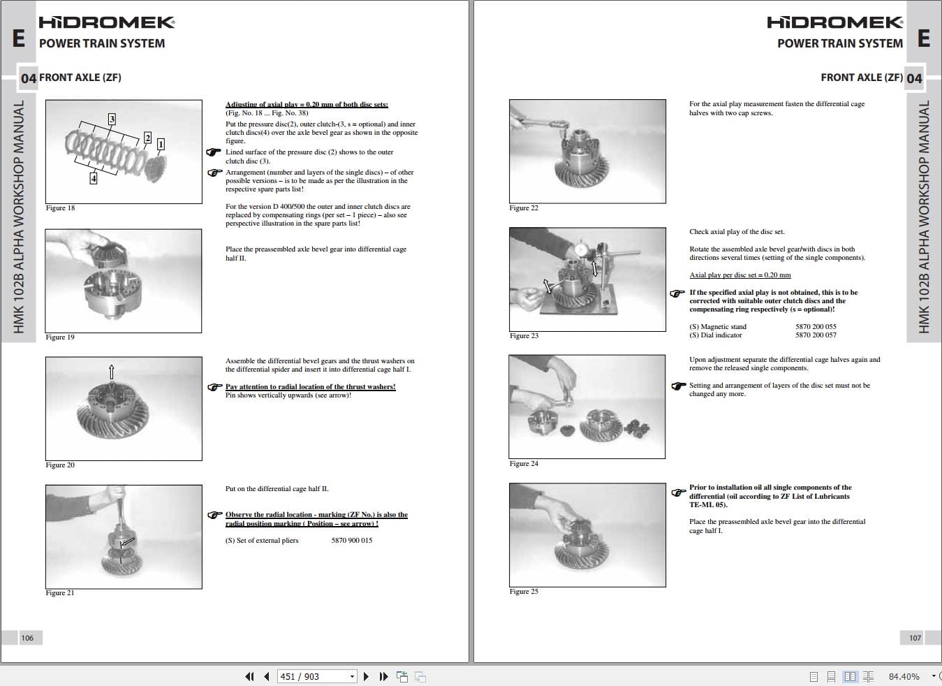 Hidromek Loader HMK 102B ALPHA A8 SUPRA Stage 4 Tier4F Workshop Manual (2)
