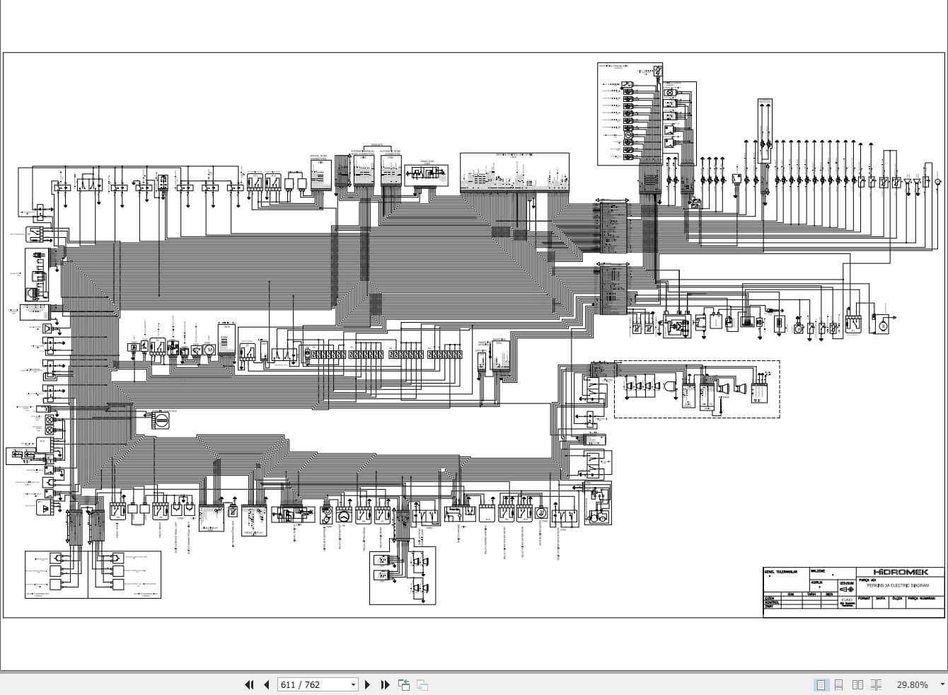 Hidromek Loader HMK 102B ALPHA Workshop Manual Y1012401 TR (4)