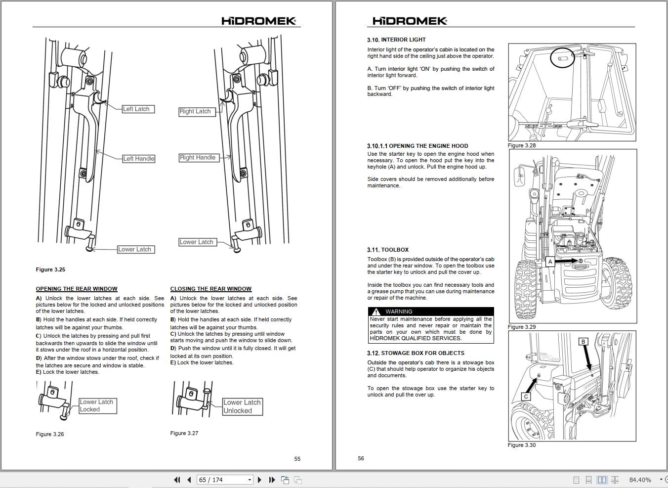 Hidromek Loader HMK 62 SS Operation Maintenance Manual EN (2)