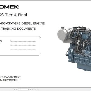 Hidromek Loader HMK 62SS Tier 4 Final Technical Training Manual (1)