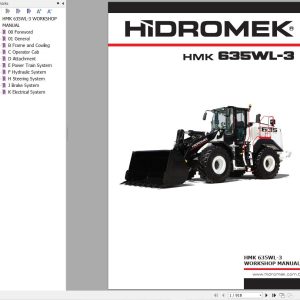 Hidromek Loader HMK 635WL 3 Workshop Manual (1)