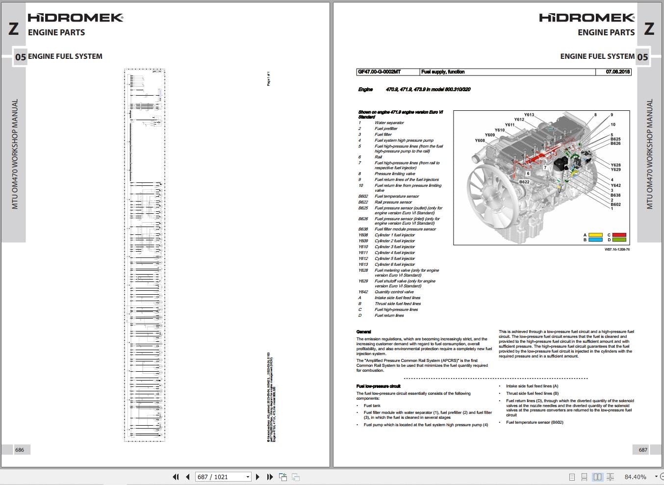 Hidromek MTU Engine 470.918 Stage5 470.928 Stage3A Workshop Manual (3)