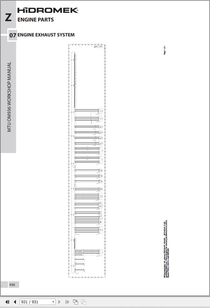 Hidromek MTU Engine 935.915 935.913 Workshop Manual (3)