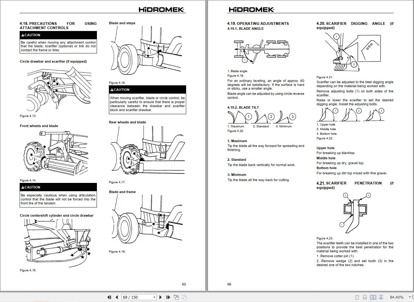 Hidromek Motor Grader HMK 330MG Operation Maintenance Manual R33000401 EN (2)