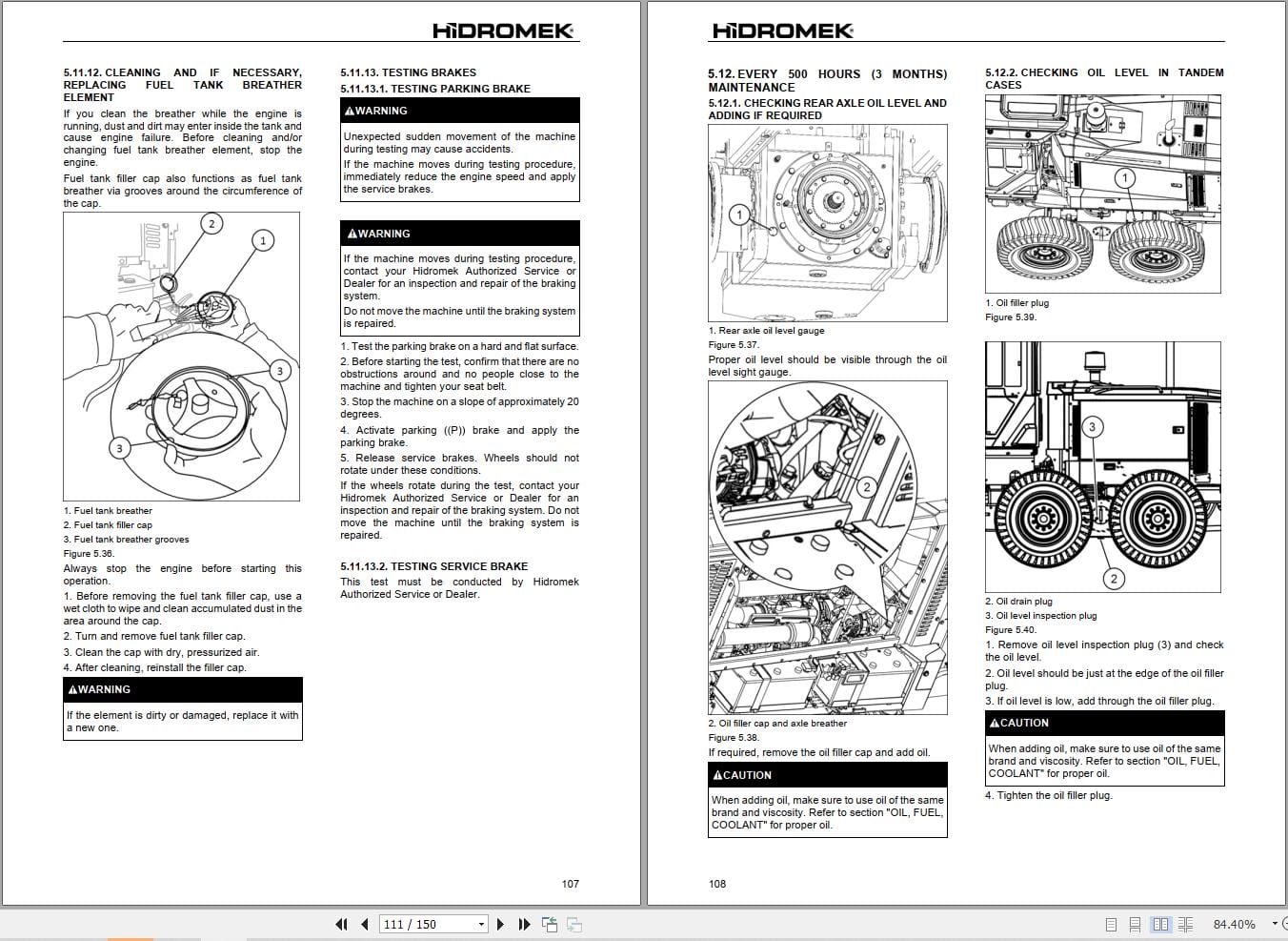Hidromek Motor Grader HMK 460 MG Operation Maintenance Manual R46000401 EN (2)