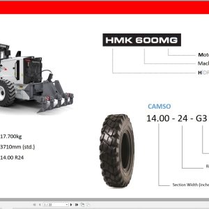 Hidromek Motor Grader HMK 600MG Technical Training Manual (1)