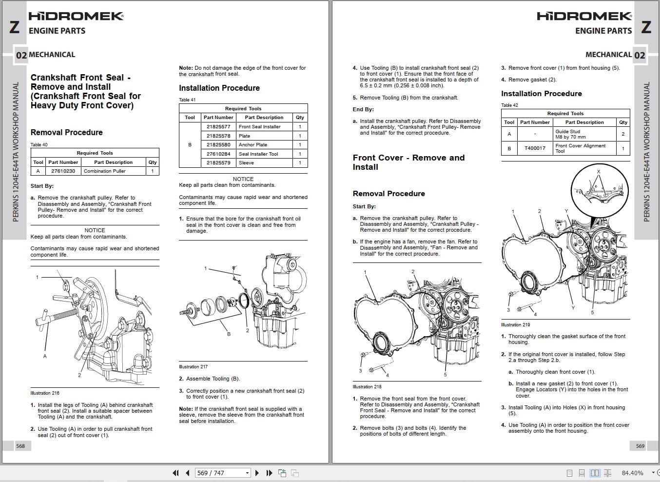 Hidromek Perkins Engine 1204E E44TA Workshop Manual (3)