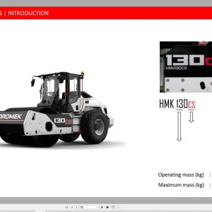 Hidromek Soil Compactor HMK 130CS Technical Training Manual (1)