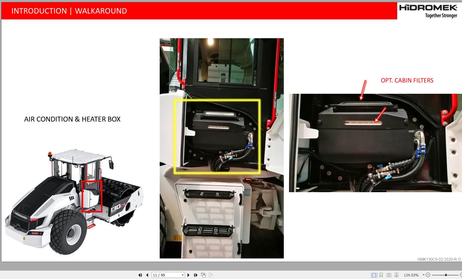 Hidromek Soil Compactor HMK 130CS Technical Training Manual (2)