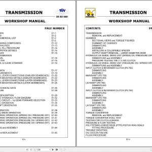 Hidromek Transmission Workshop Manual (1)