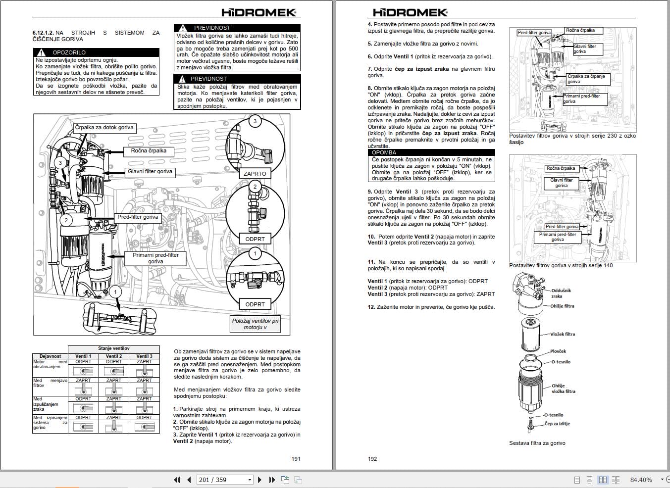 Hidromek Wheel Excavator HMK140LC 3 to HMK520LCLR 3 Operation Maintenance Manual H34732B414 SL (2)