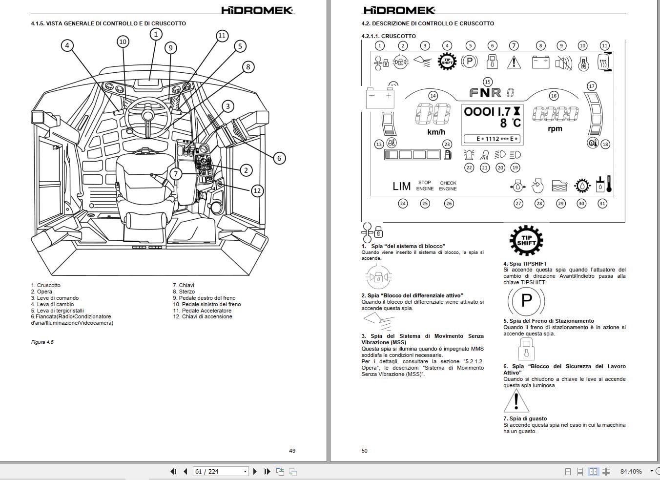Hidromek Wheel Loader HMK 635 WL Operation Maintenance Manual L217201408 IT (2)