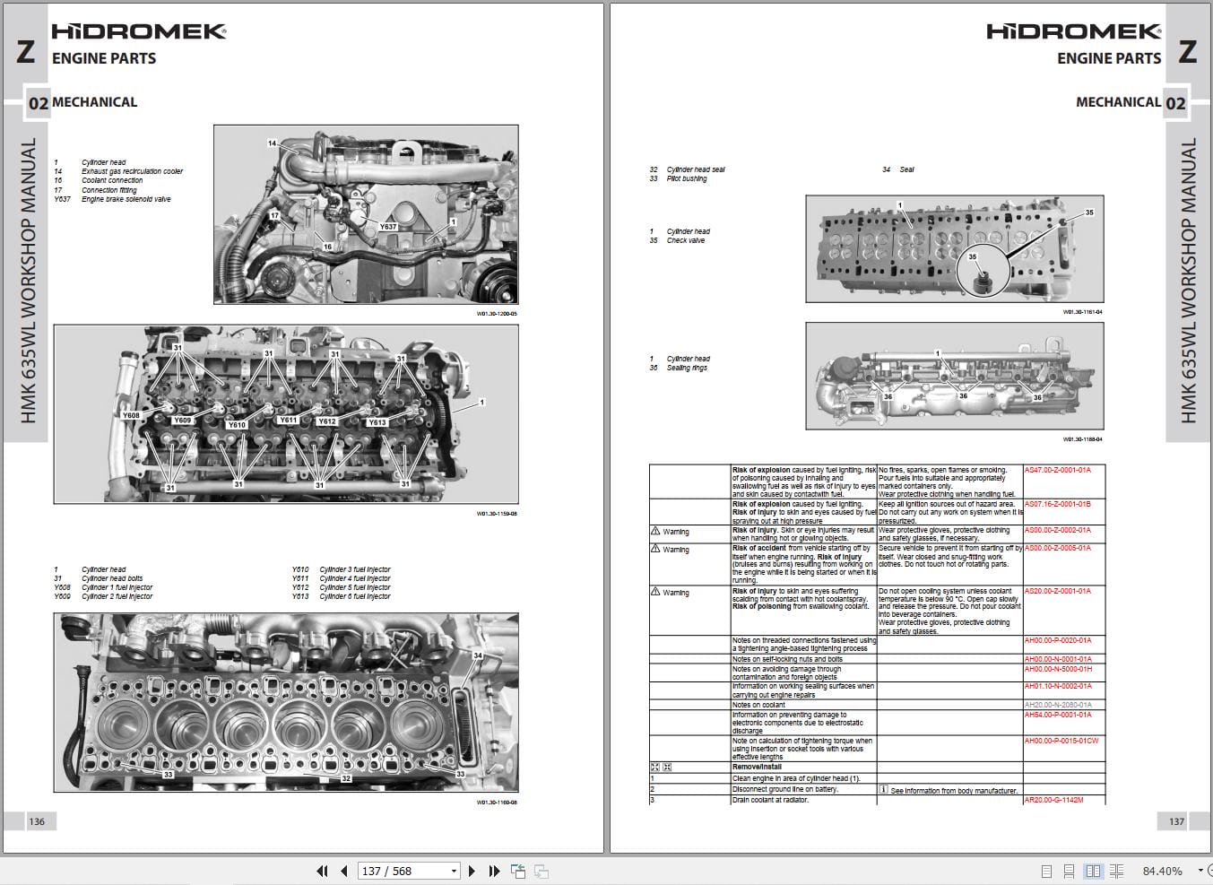 Hidromek Wheel Loader HMK 635WL 3 Engine Workshop Manual (3)