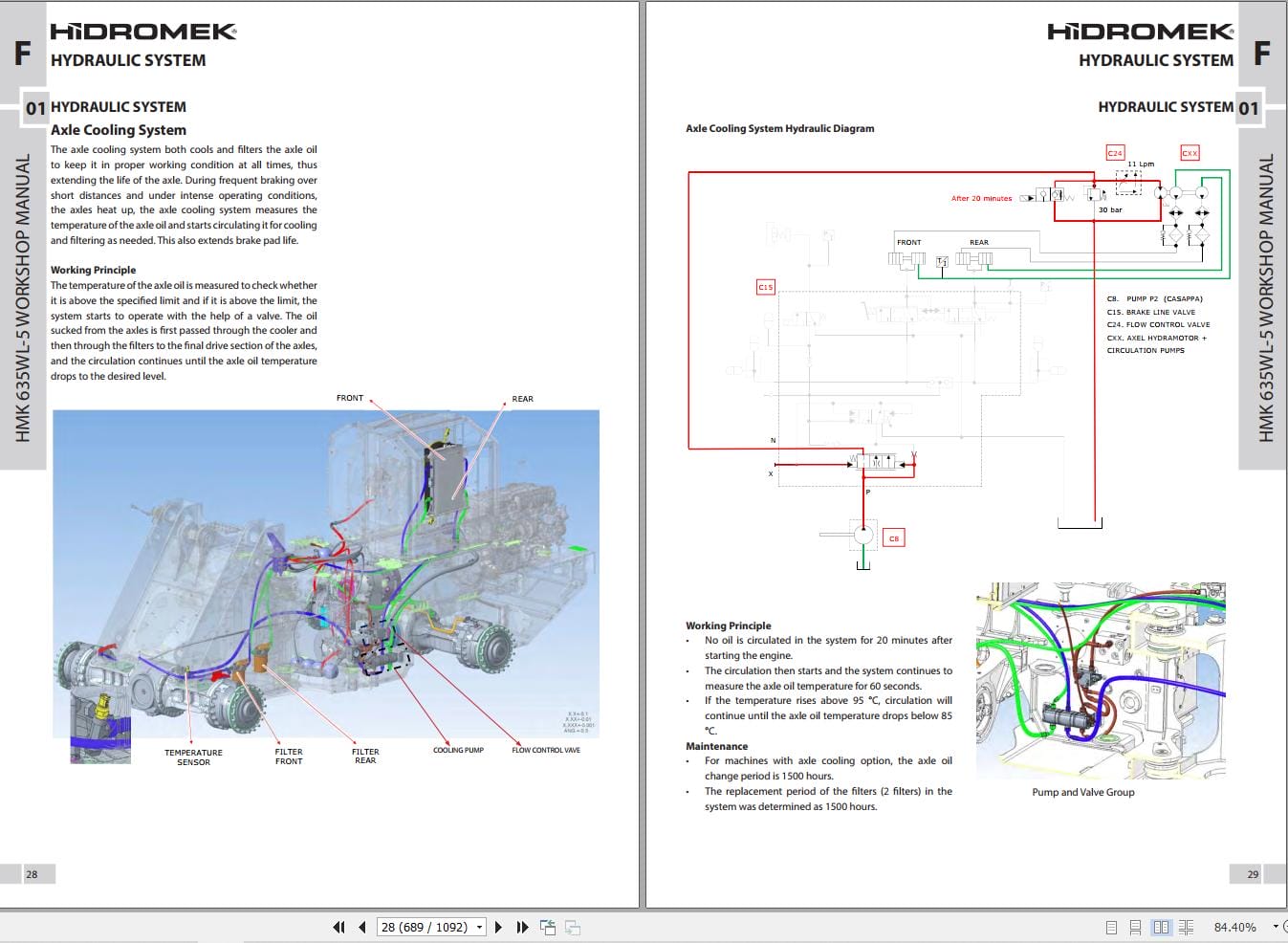 Hidromek Wheel Loader HMK 635WL 5 Workshop Manual (3)