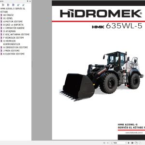 Hidromek Wheel Loader HMK 635WL 5 Workshop Manual TR (1)