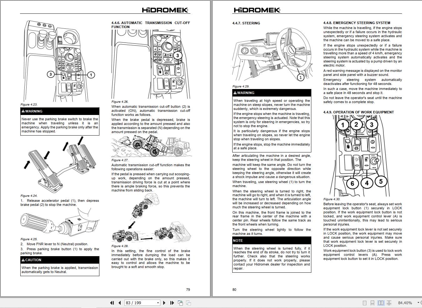 Hidromek Wheel Loader HMK 640 WL 5 Operation Maintenance Manual L227202401 EN (2)