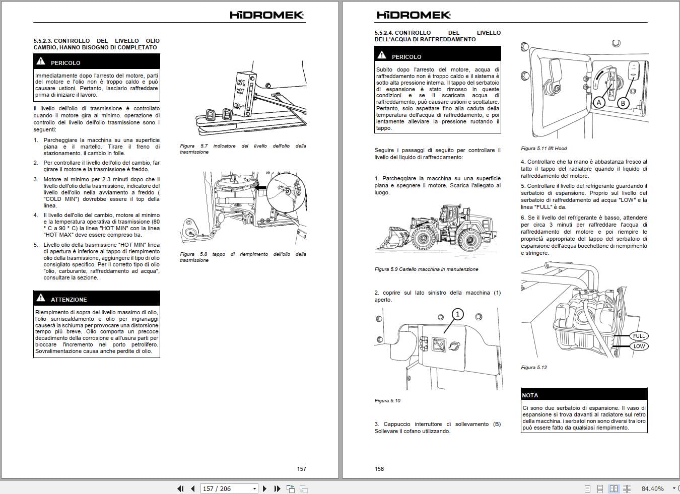 Hidromek Wheel Loader HMK 640 WL Operation Maintenance Manual IT (2)