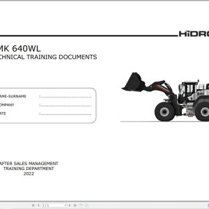 Hidromek Wheel Loader HMK 640WL Training Manual (1)