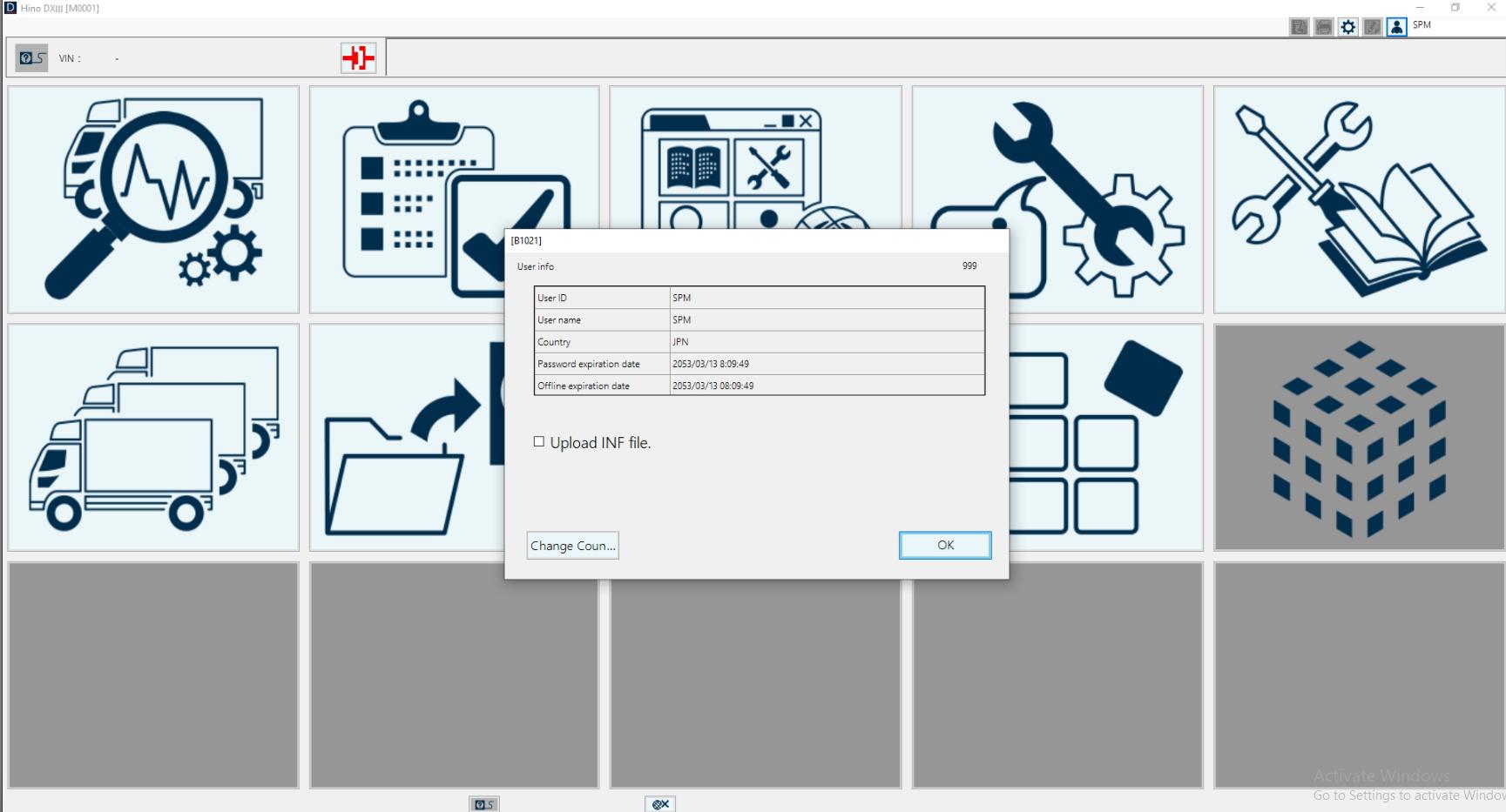 Hino Diagnostic Explorer 3 Hino DXIII Ver.1.25.7 2025 Diagnostic Software 2