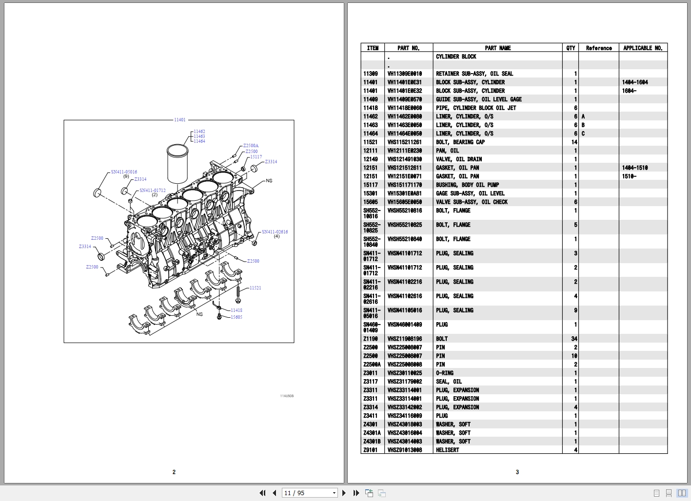 Hino Diesel Engine J08EVV For Kobelco SK330 10 To SK350DLC 10 Parts Catalog 4786 0 A 2021 (2)