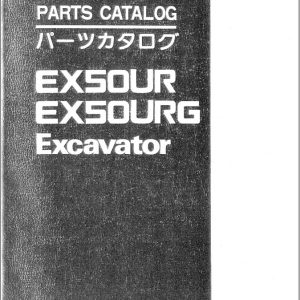 Hitachi Excavator EX50UR EX50URG Parts Catalog EN JP (1)
