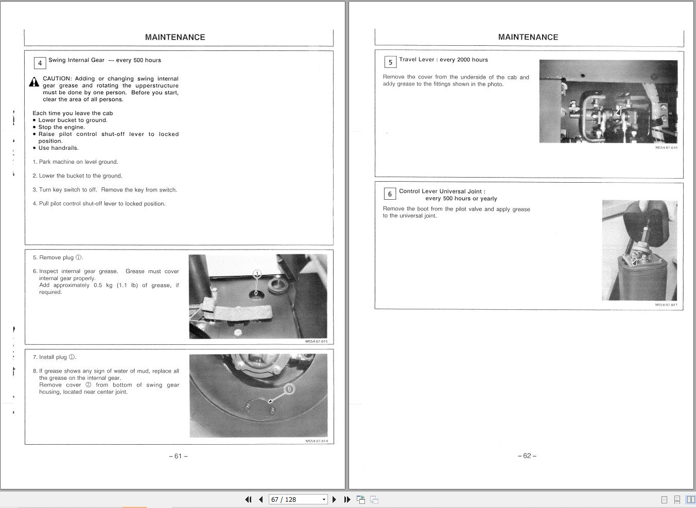 Hitachi Excavator EX50UR Operator Manual EM10E 1 2 (2)