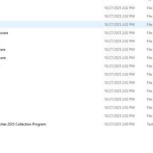 Hyster Forklift Controller Flash Files .Hex 2025 Collection Program 1