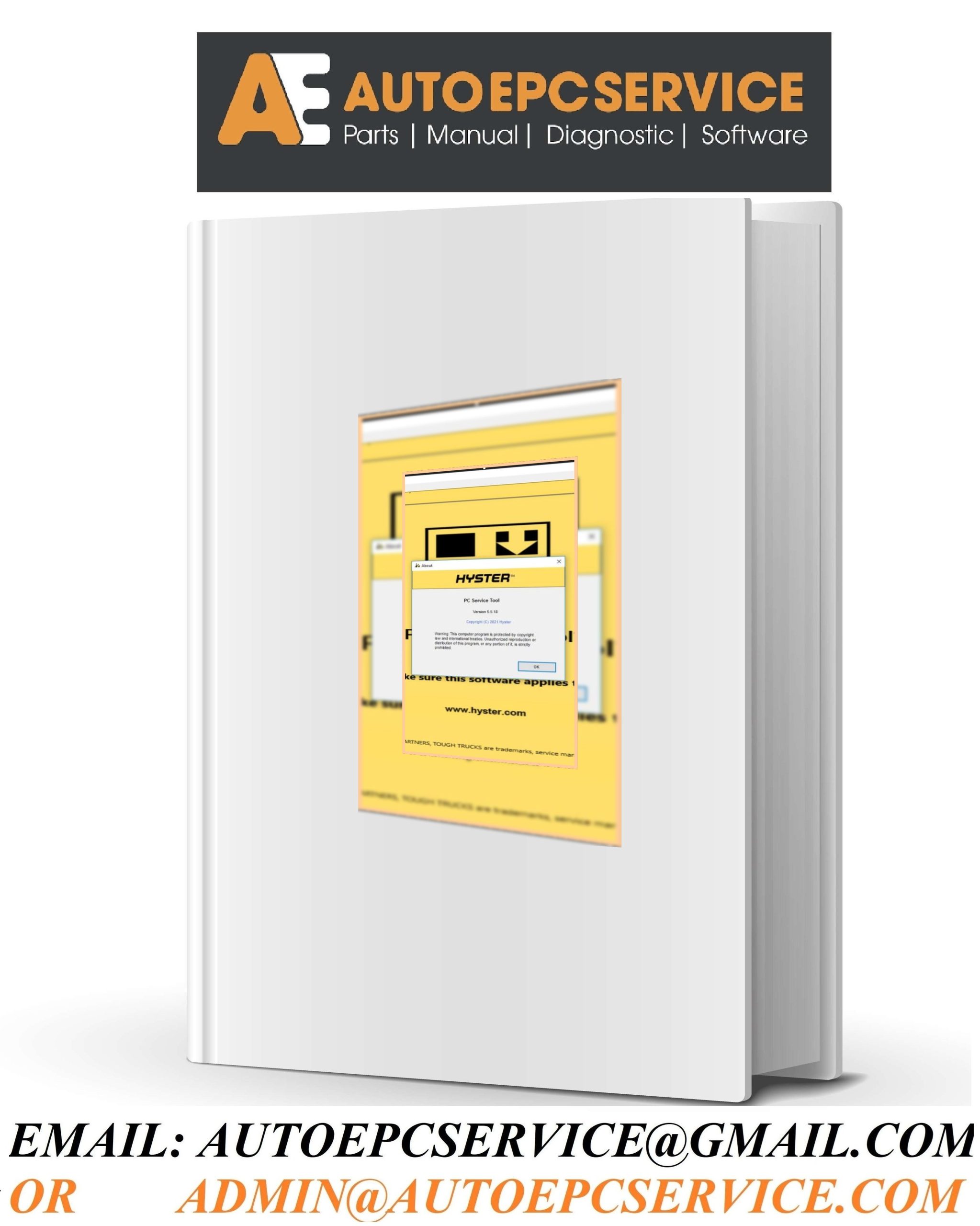 Hyster Forklift PCST V5.5.18 2025 Diagnostic Solution Cover