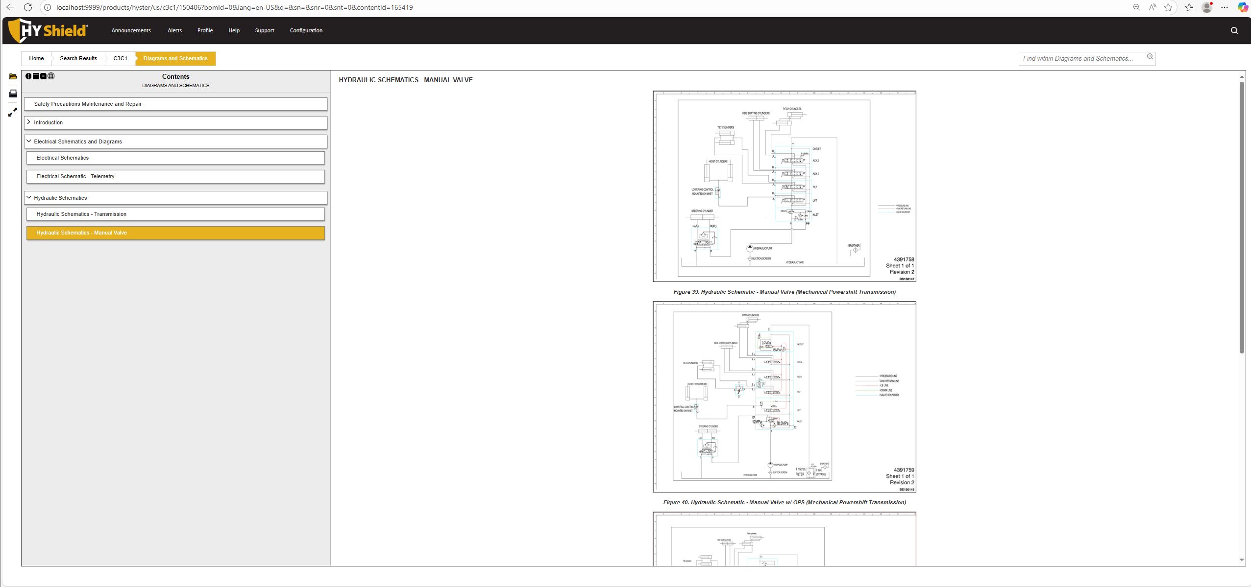 Hyster One Soucre Client 10.2025 Schematic Trouble Shooting Codes 8