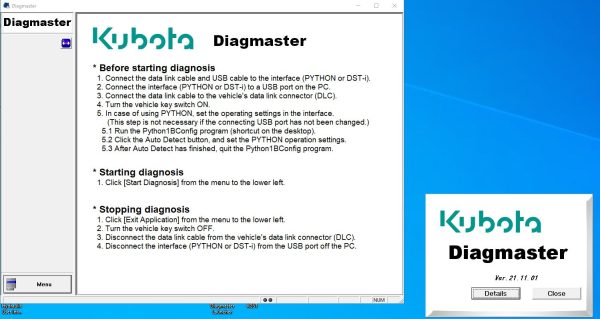Hyster Yale Diagmaster 23.05.01 Diagnostic Program 1