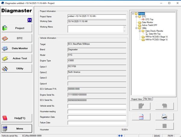 Hyster Yale Diagmaster 23.05.01 Diagnostic Program 8