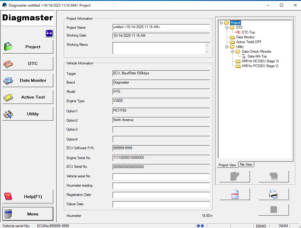 Hyster Yale Diagmaster 23.05.01 Diagnostic Program 8