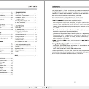 Hyundai Wheel Loader SL735 Operators Manual EN (1)