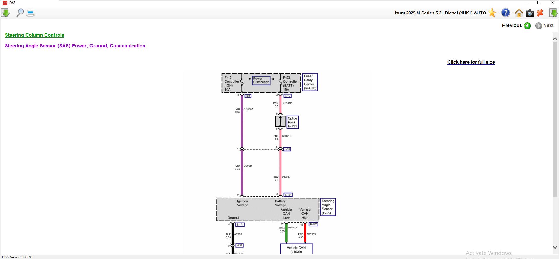 Isuzu IDSS USA 10.2025 Diagnostic Service System 7