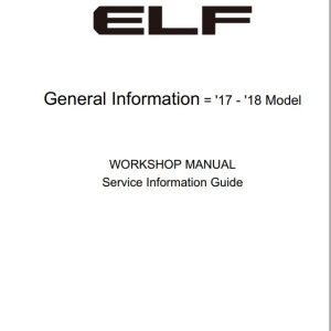 Isuzu Truck ELF Training and Workshop Manual (1)